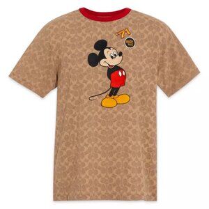 LIKE NEW - Disney X Coach Mickey Mouse Signature T Shirt - Size S